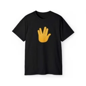 Vulcan Salute Emoji T-Shirt