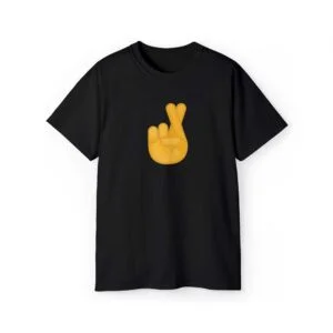 Fingers Crossed Emoji T-Shirt