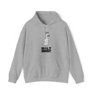 HOLY GHST™ Governor & Inscription - Light Grey Heather Hoodie