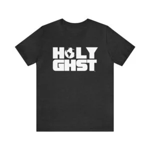 HOLY GHST™ - Dark Grey Heather T-Shirt