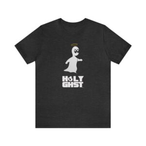 HOLY GHST™ Governor & Inscription - Dark Grey Heather T-Shirt