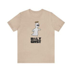 HOLY GHST™ Governor & Inscription - Tan T-Shirt