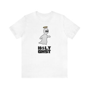 HOLY GHST™ Governor & Inscription - White T-Shirt