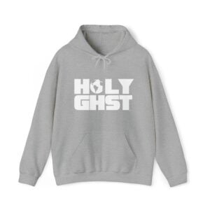 HOLY GHST™ - Light Grey Heather Hoodie